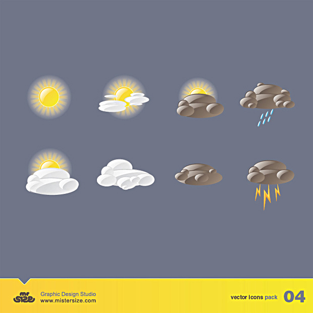 weather forecast icons. Perfect for weather forecast