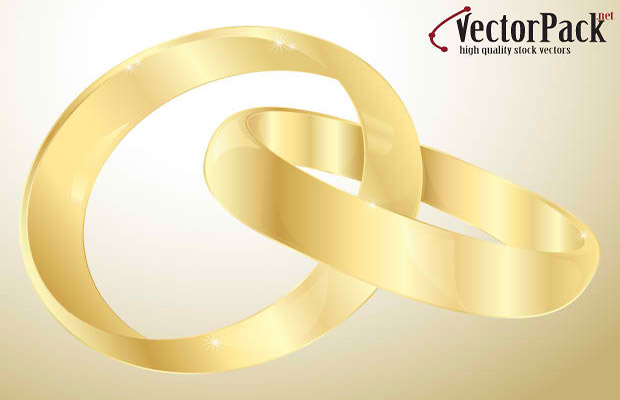 Wedding free vectors are very common on the web