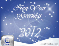 2012 Vector Greeting Art