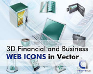 3D Business Vector Icons