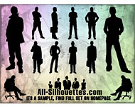Man Silhouette Vector