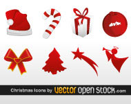 Christmas Icons Vectors