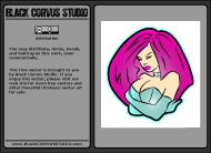 Sexy Pinup Vector Girl