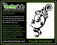 Flourish Vector Ornament