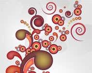 WG Funny Abstract Vector Swirls Vol1