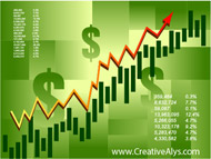 Business Graph Vector