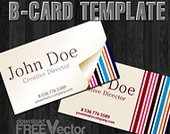 Business Template Vector Card