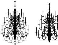 Chandelier Vector