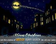 A Christmas Night In The City
