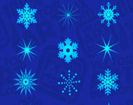 Christmas Snowflakes Vectors
