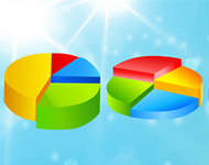 Colorful Free Vector Chart