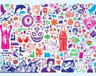 Creative Collage Vector Art