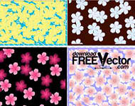 Creative Floral Vector Pattern