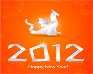 Dragon New Year Vector