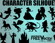 Fairytale Vector Silhouette