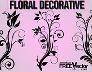 Floral Ornaments Vector Art