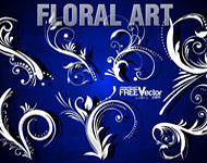 Floral Vector Design Clipart
