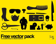 Free Random Object Vectors