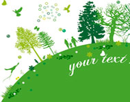 Green Planet Vector