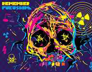 Grunge Fukushima Vector