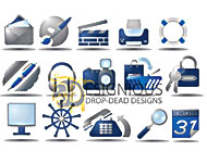 Office Vector Icon Set 3