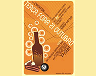 Vector Party Invitation Card