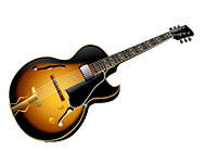 Electric guitar Vector