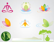 Meditation Logos Vector