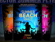 Party Flyer Vector