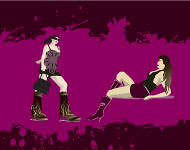 Pretty Women Vector Art