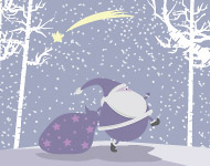 Santa Vector Graphic
