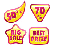 Vector Shopping Seal