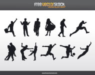 People Vector Silhouettes