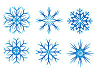 SnowFlakes Vector Art