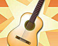 Spanish Guitar Vector Art