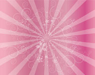 Swirly Pink Vector Background