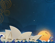 Sydney Opera House Theater Vector