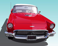 Classic Thunderbird Car