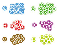 Trendy Vector Circles