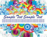 Rainbow Color Vector Land