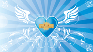 Winged Heart Vector