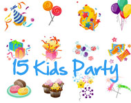 Kids Party Vector Art Pack