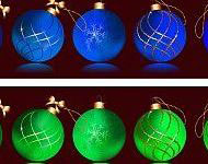Xmas Balls Vectors