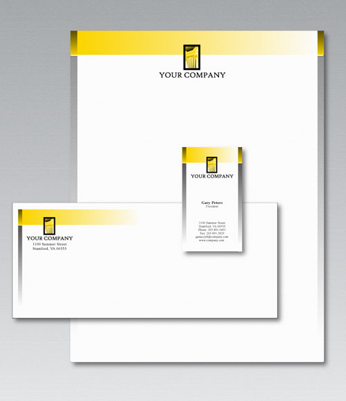 Vector Stationery Design Template