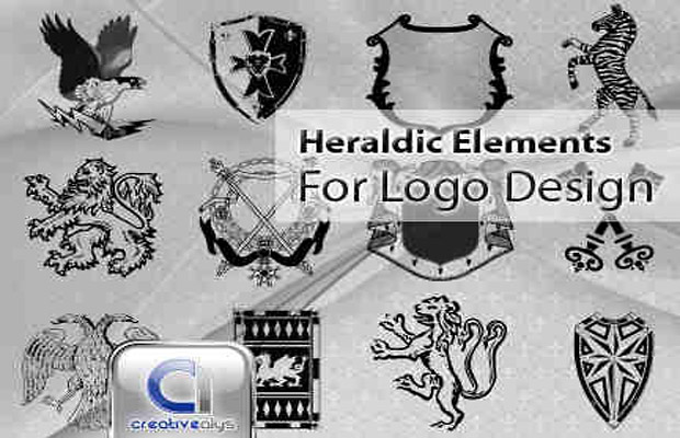 Heraldic Logo Vector